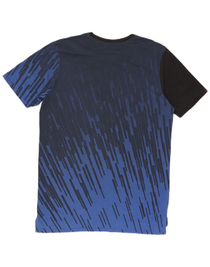 Ανδρικό T-shirt Nike Dri Fit Τοπ μεσαίου μπλε χρώματος πολυεστέρας