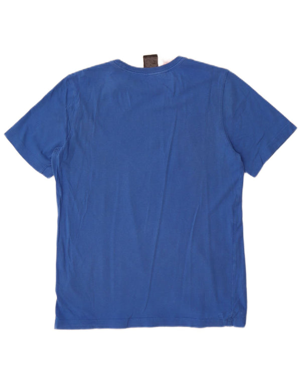 Adidas Boys Graphic T-Shirt Top 13-14 ετών Μπλε βαμβακερό