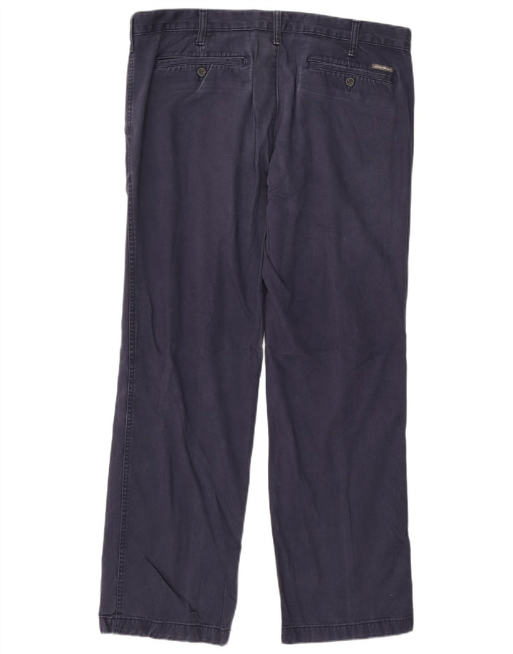 EDDIE BAUER Ανδρικό ίσιο παντελόνι Chino W38 L32 Navy Blue
