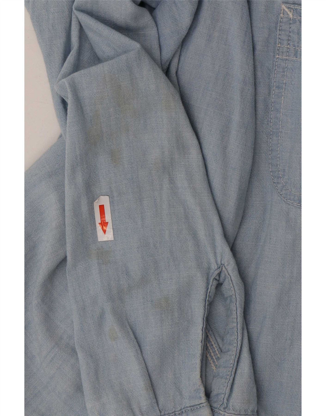 Ανδρικό πουκάμισο Carhartt με κανονική εφαρμογή, μεσαίο μπλε βαμβακερό