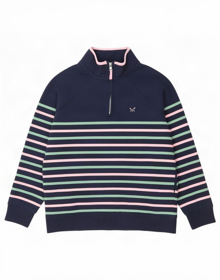 Crew Clothing Γυναικεία φούτερ μεγάλου μεγέθους Jumper UK 8 Small Navy Blue
