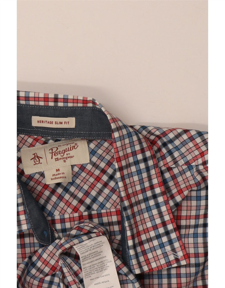 Πουκάμισο Penguin Mens Heritage Slim Fit Medium πολύχρωμο βαμβακερό
