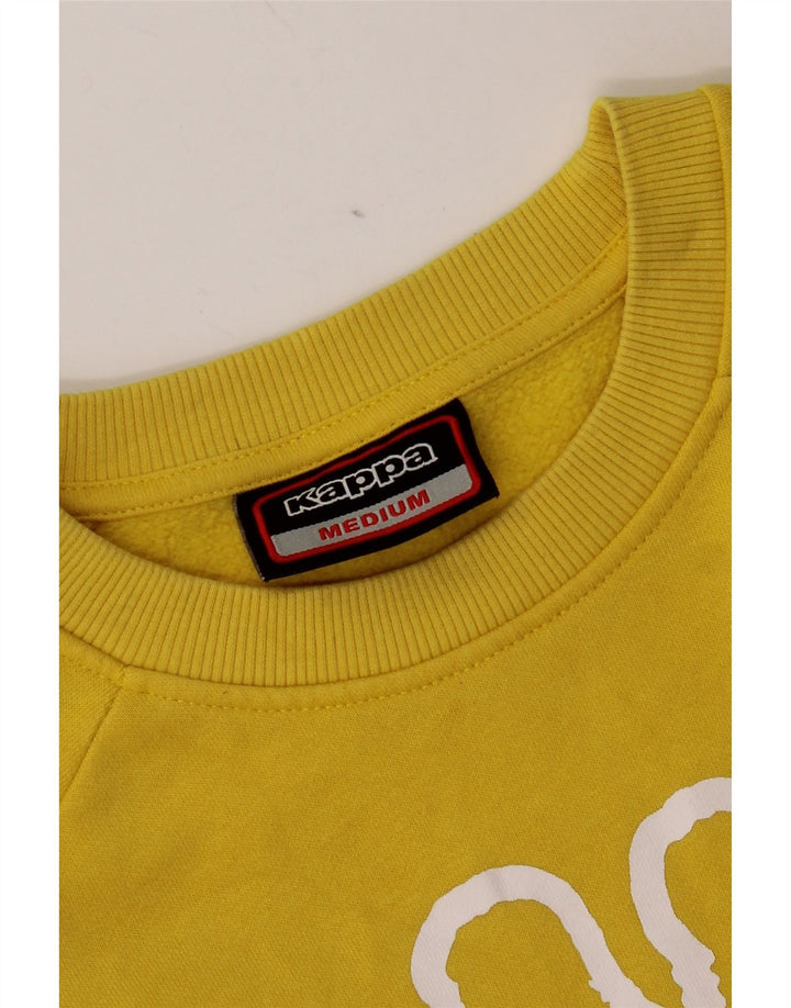 Ανδρικό γραφικό φούτερ Kappa Jumper Medium Yellow