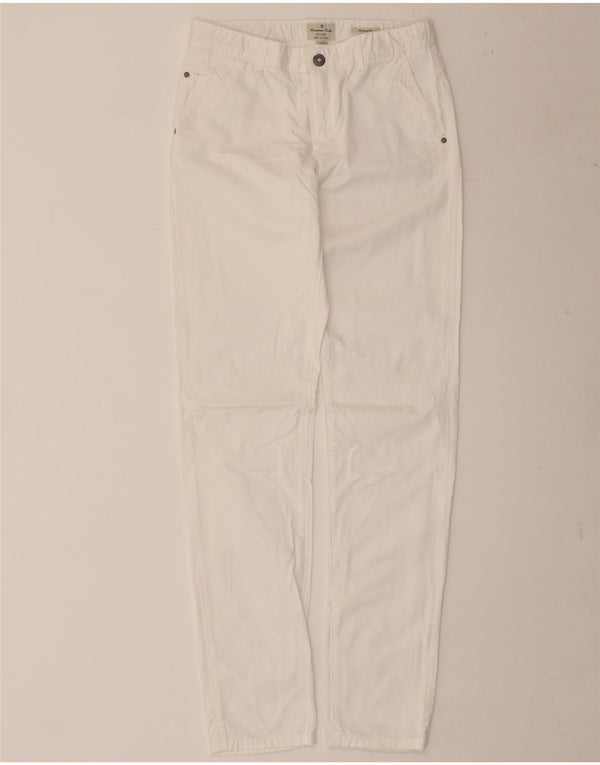 Massimo Dutti Girls κανονική εφαρμογή Chino παντελόνι 13-14 ετών W28 L32 Λευκό