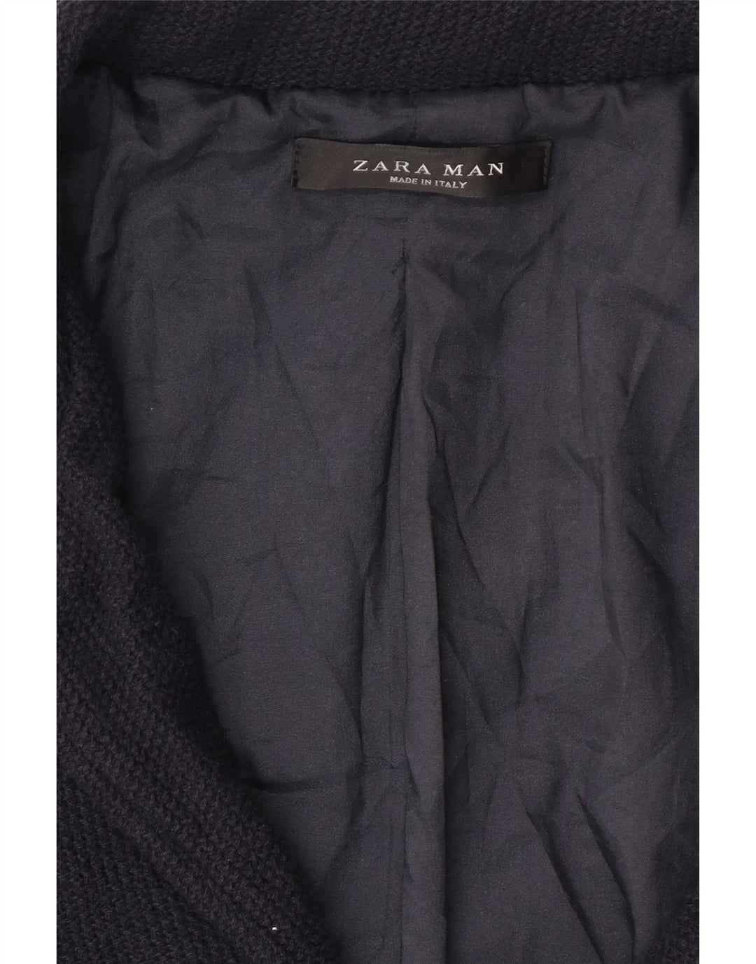 Zara Ανδρικό πανωφόρι UK 36 Small Navy Blue