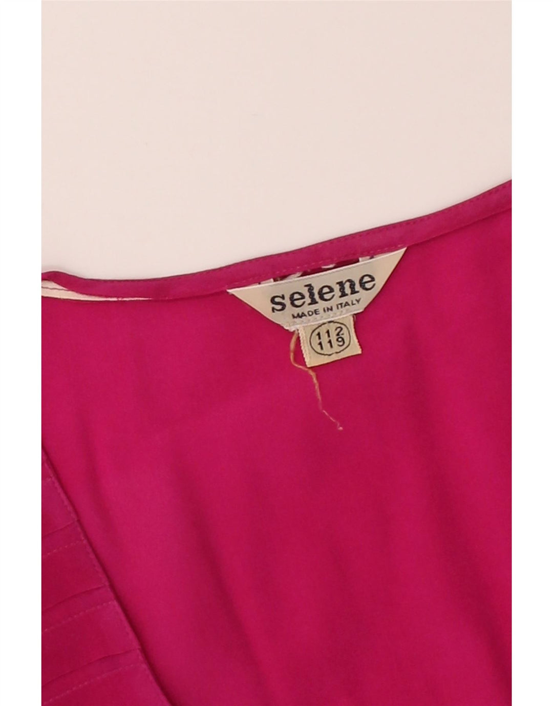 SELENE Womens Blouse Top UK 18 XL Pink Vintage Selene and Second-Hand Selene from Messina Hembry 