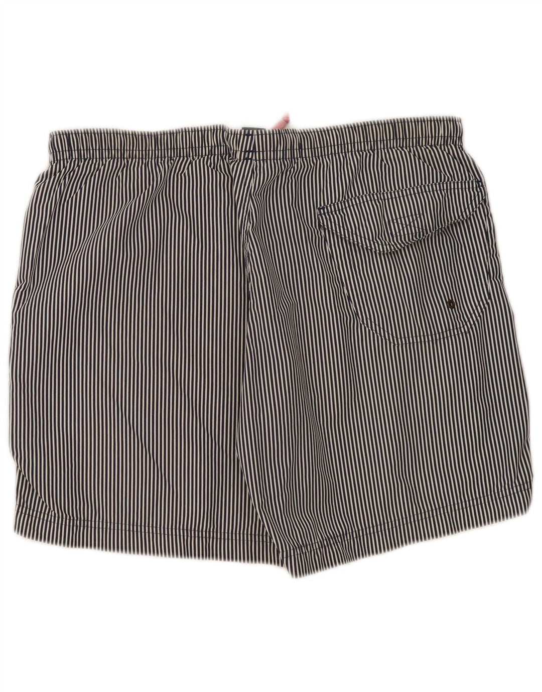 Jeckerson ανδρικό σορτς κολύμβησης μεγάλο μπλε Navy Pinstripe Polyester