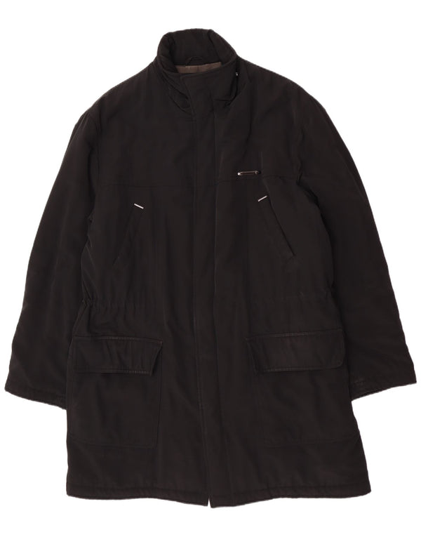 Ανδρικό πανωφόρι Piero Guidi UK 42 XL Μαύρο Πολυεστέρας