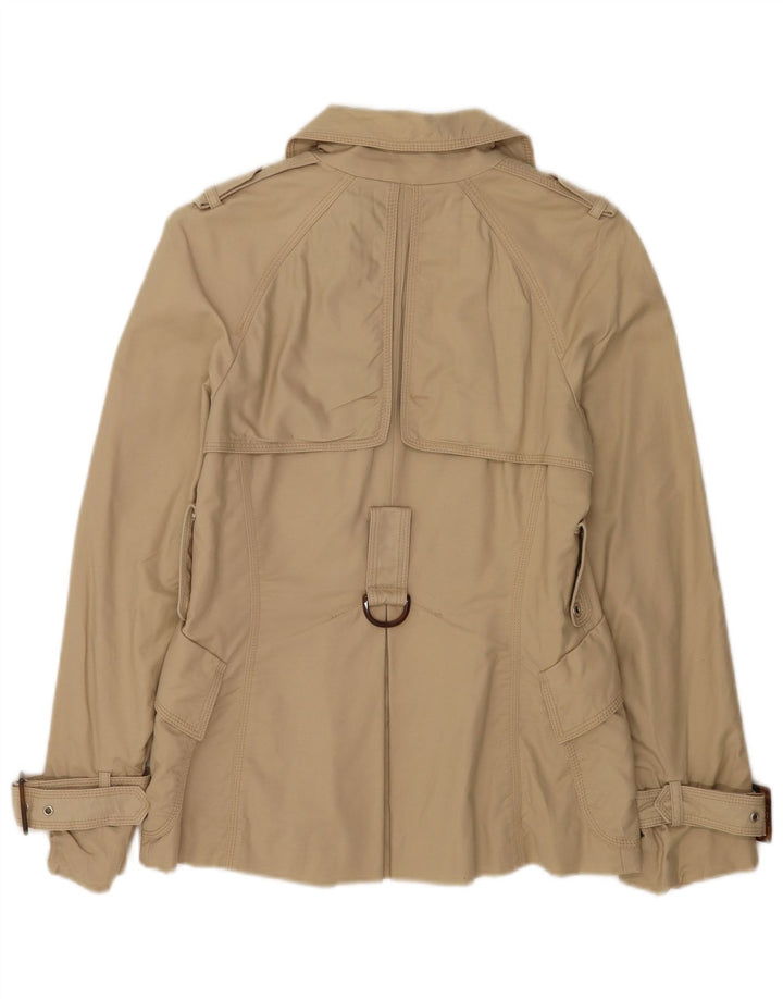 Zara Γυναικείο Παλτό μπιζελιού UK 10 Small Beige
