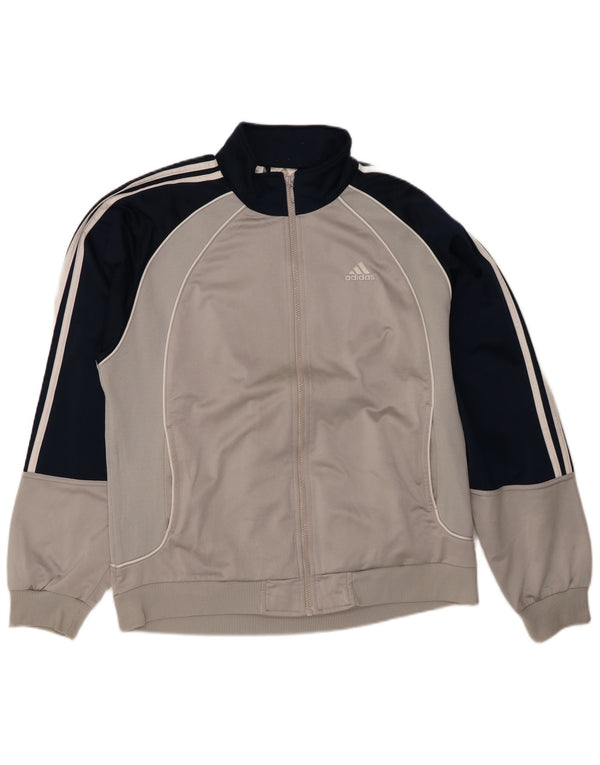 Ανδρική φόρμα Adidas Top Jacket UK 42/44 Large Grey Colourblock Polyester