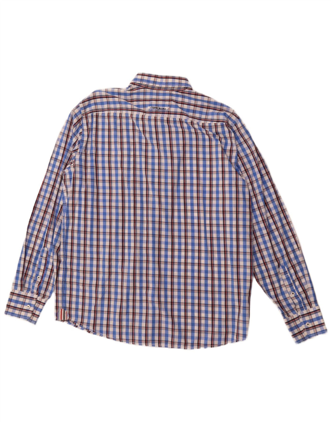 Ανδρικό πουκάμισο CAMEL ACTIVE XL Blue Check Cotton