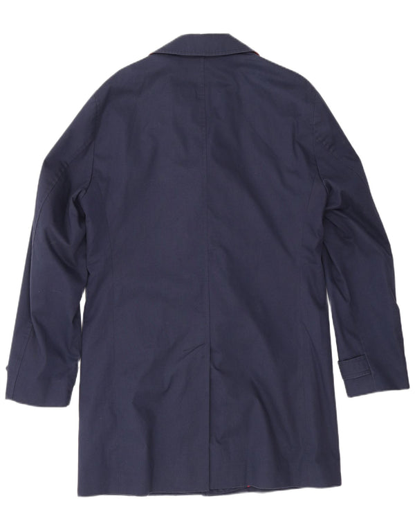 Ανδρικό πανωφόρι Tommy Hilfiger Tailored IT 48 Medium Navy Blue Cotton