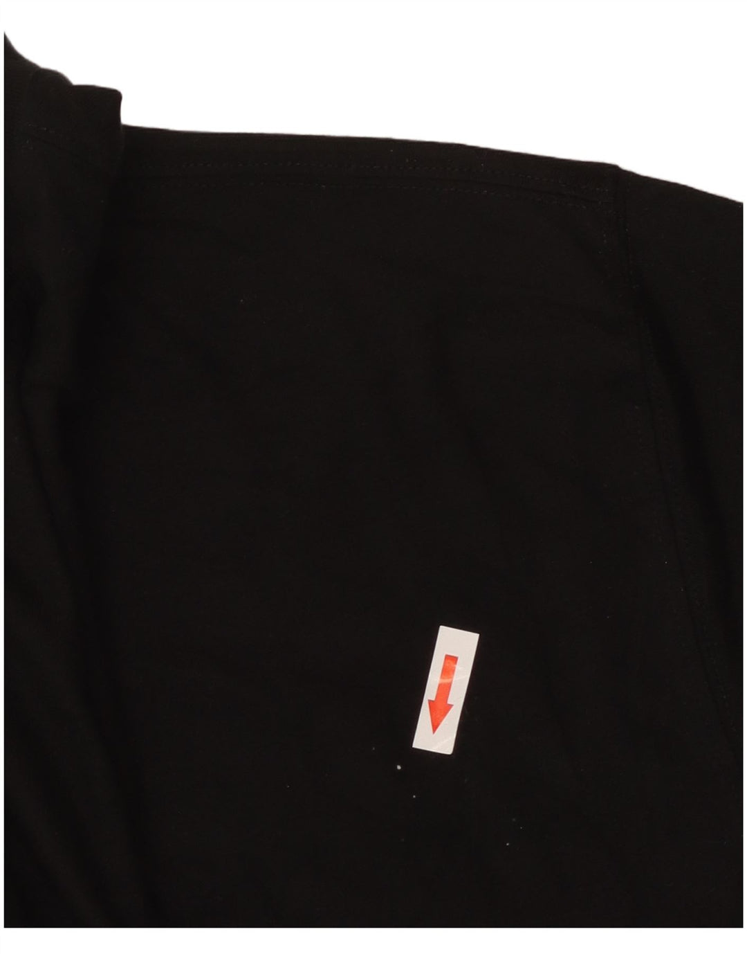 H&M Γυναικείο T-Shirt Top UK 14 Medium Black Cotton