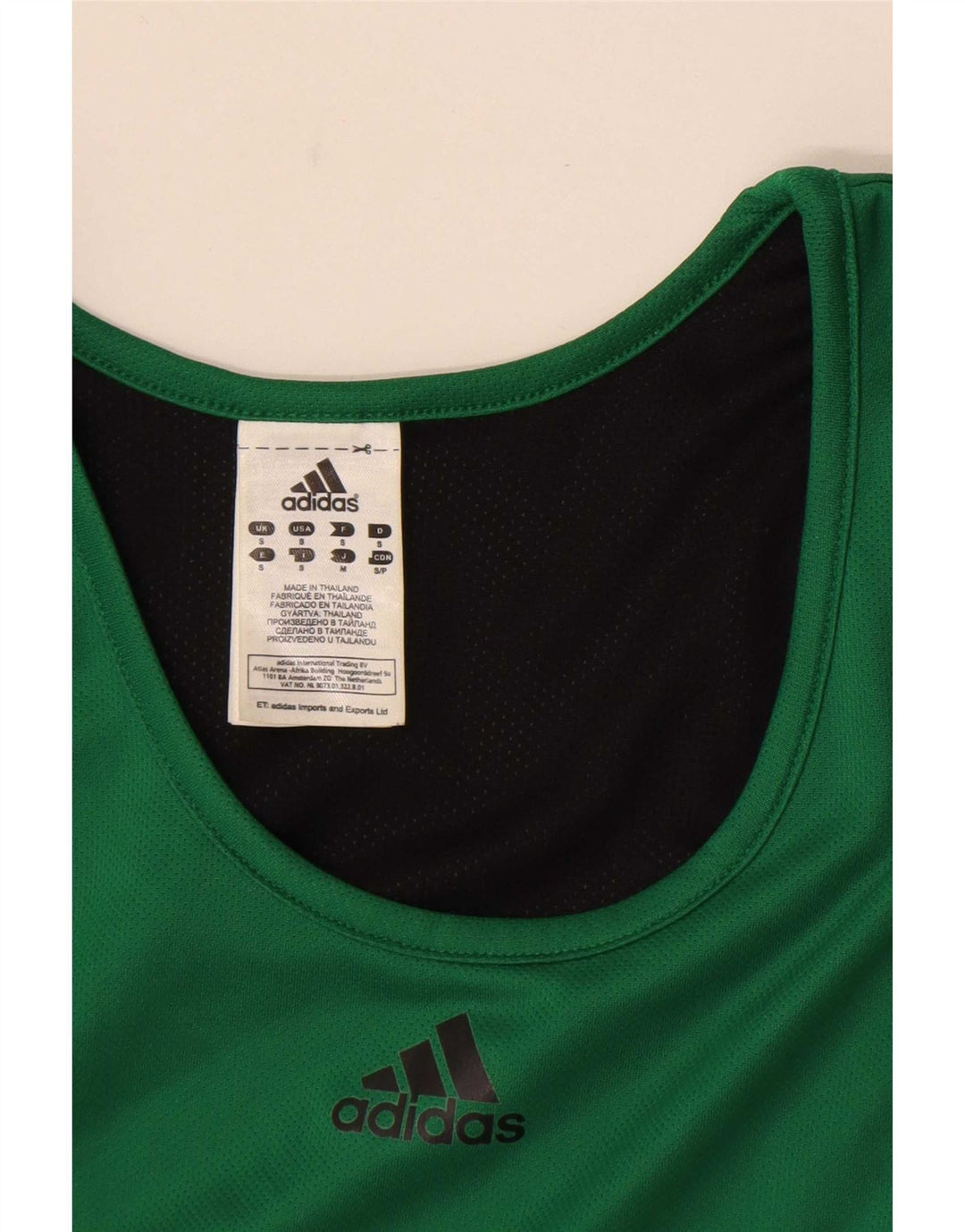 Ανδρικό γιλέκο Adidas Μικρό πράσινο πολυεστέρα