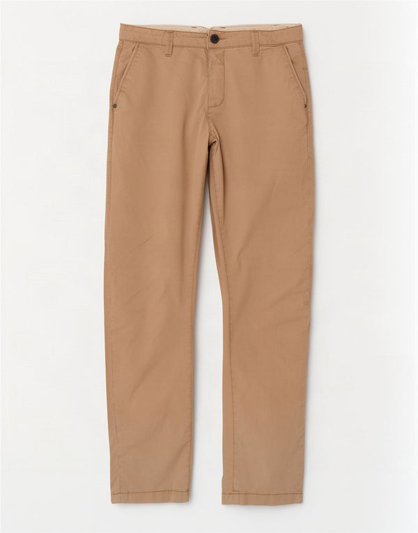 Zara Ανδρικό παντελόνι Chino Slim EU 44 Large W34 L32 Beige
