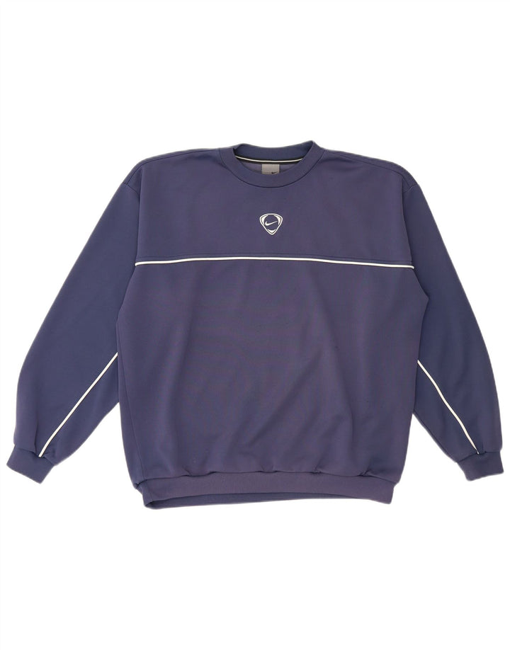 Ανδρικό φούτερ Nike Jumper UK 39/41 Medium Navy Blue Polyester