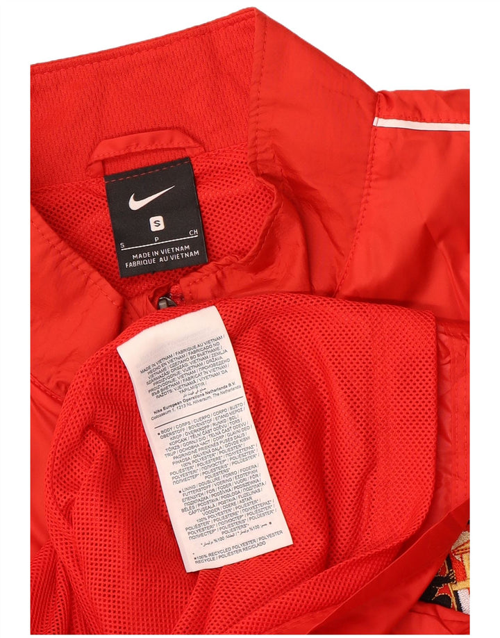 Nike Mens Sunderland A.F.C. Γραφικό μπουφάν βροχής UK 36 Small Red Polyester