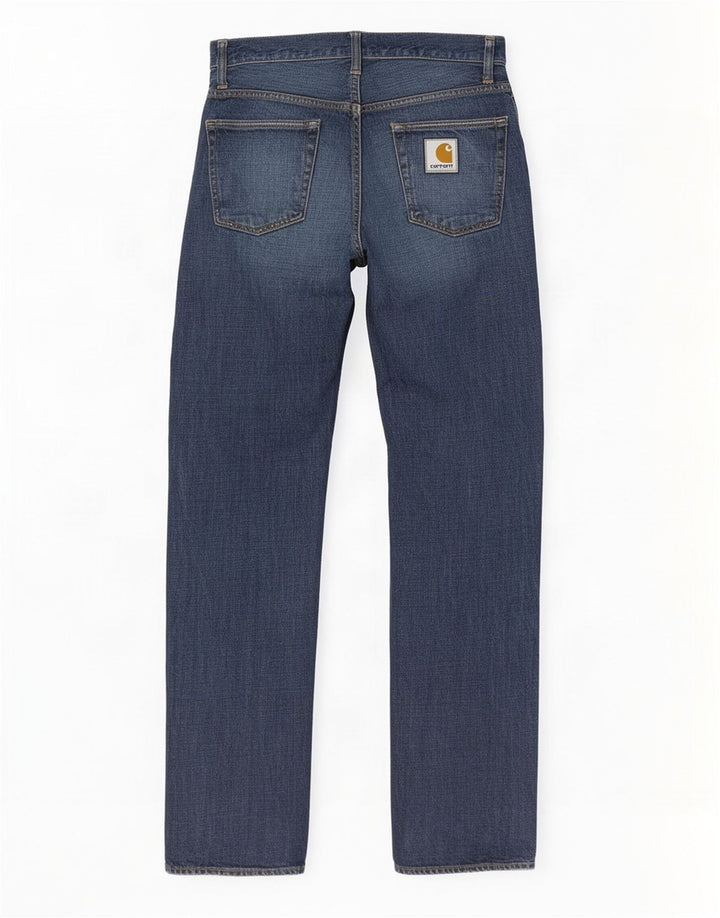 Ανδρικό τζιν ίσιο Carhartt W32 L34 Navy Blue Cotton
