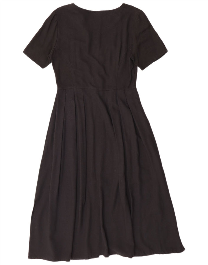 Γυναικείο μάξι φόρεμα TREND UK 10 Small Black Viscose