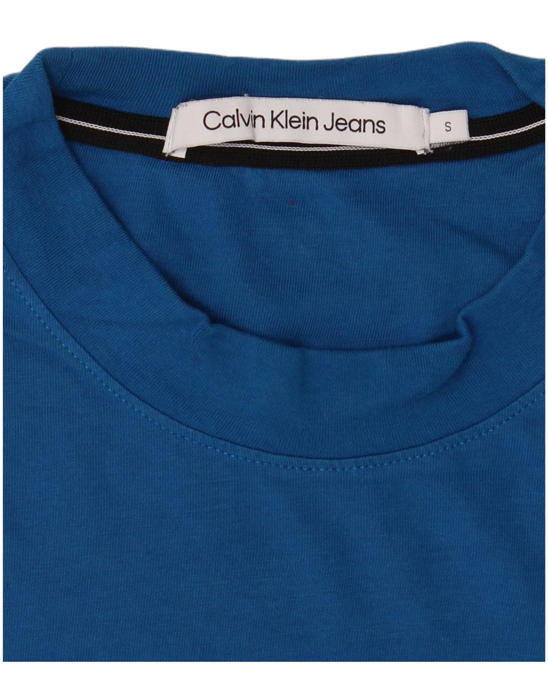 Calvin Klein Jeans Ανδρικό γραφικό T-Shirt Top Small Blue