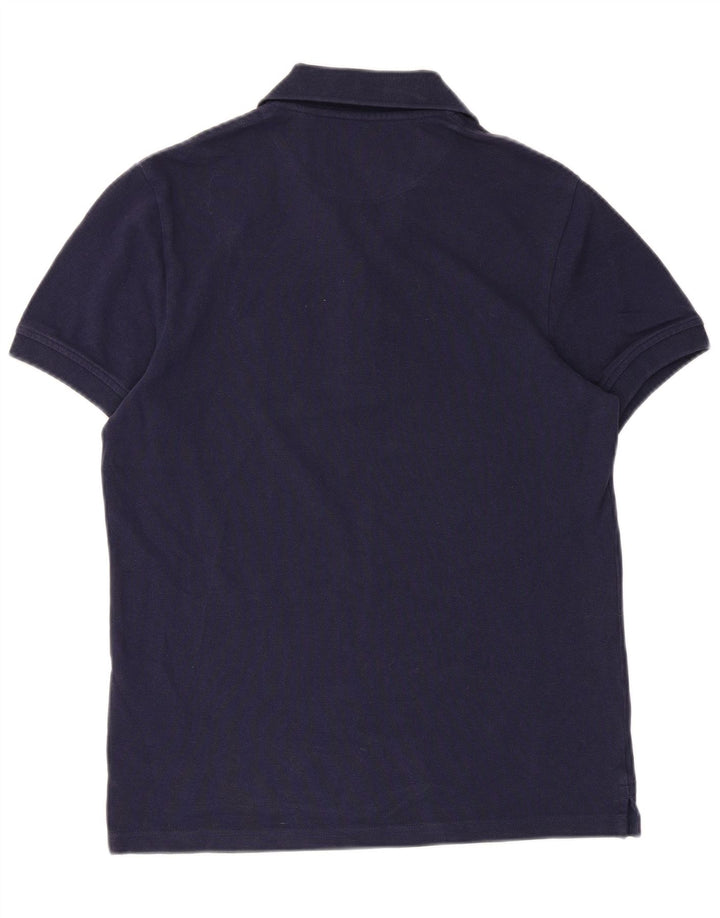 Lyle & Scott Ανδρικό πουκάμισο Polo Μικρό Βαμβακερό Navy Blue