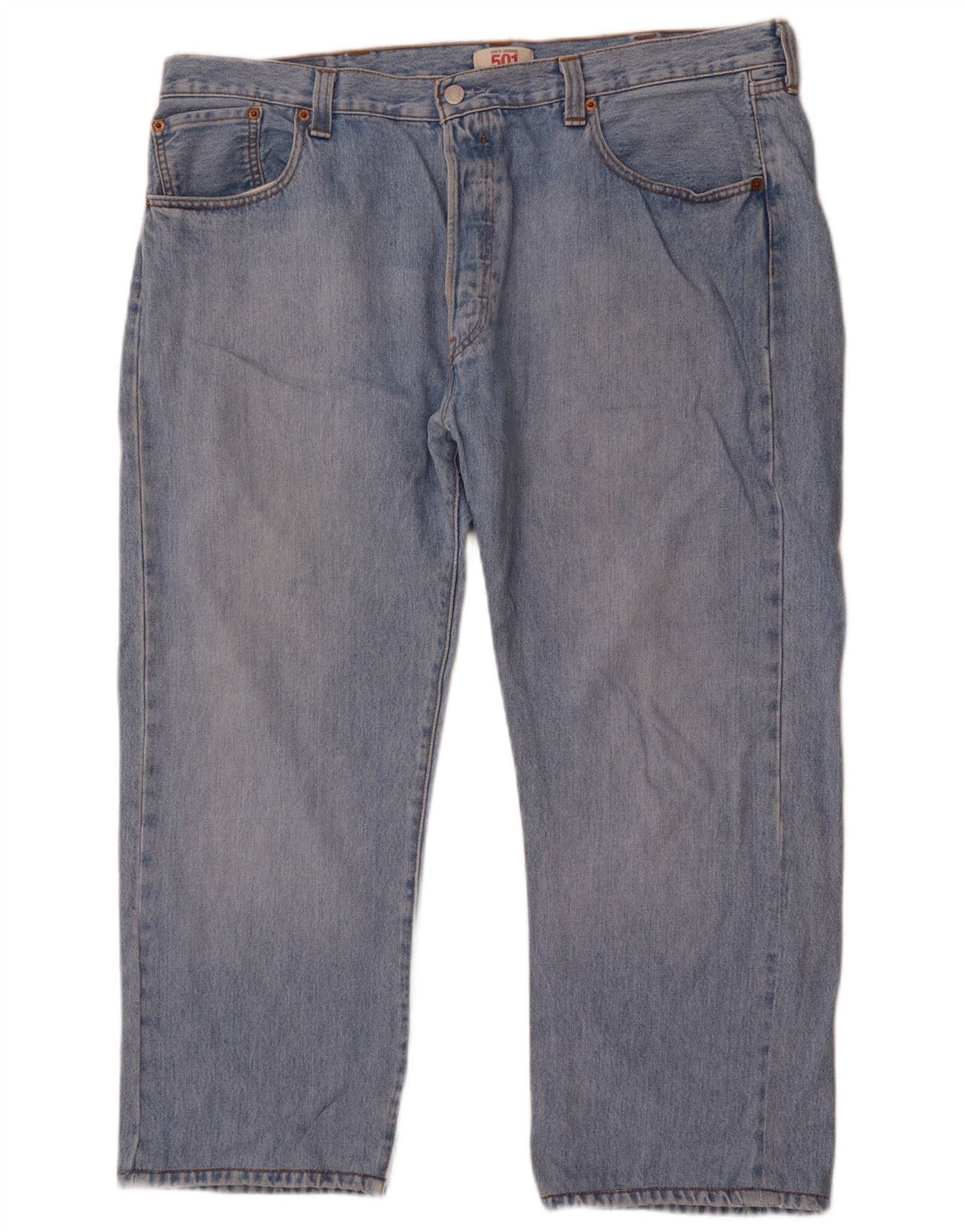 Levi's Mens 501 Straight Jeans W40 L26 Blue Cotton