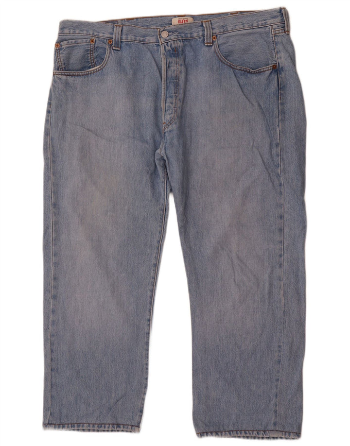 Levi's Mens 501 Straight Jeans W40 L26 Blue Cotton