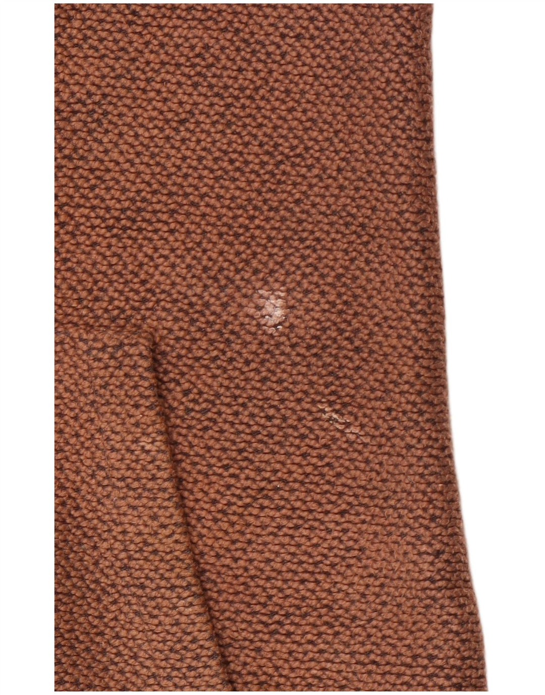 Ανδρικό πουλόβερ με κουκούλα με φερμουάρ WEIRD FISH Μεγάλο καφέ βαμβακερό