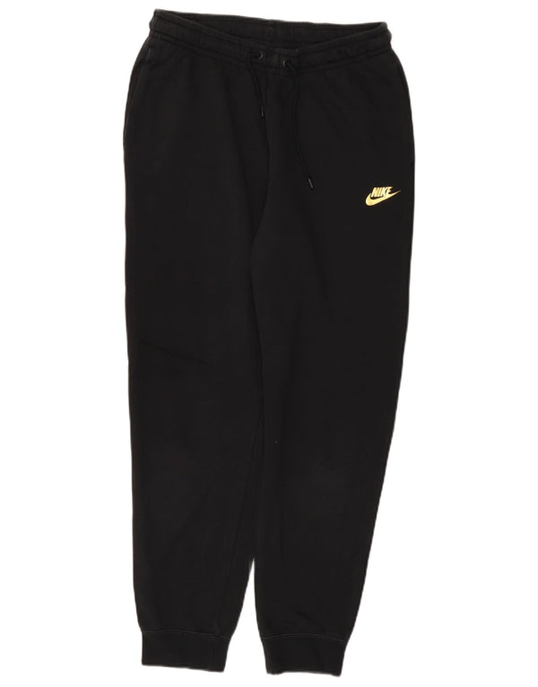 Γυναικεία αθλητική φόρμα Nike Παντελόνι Joggers UK 12 μεσαίο μαύρο βαμβακερό