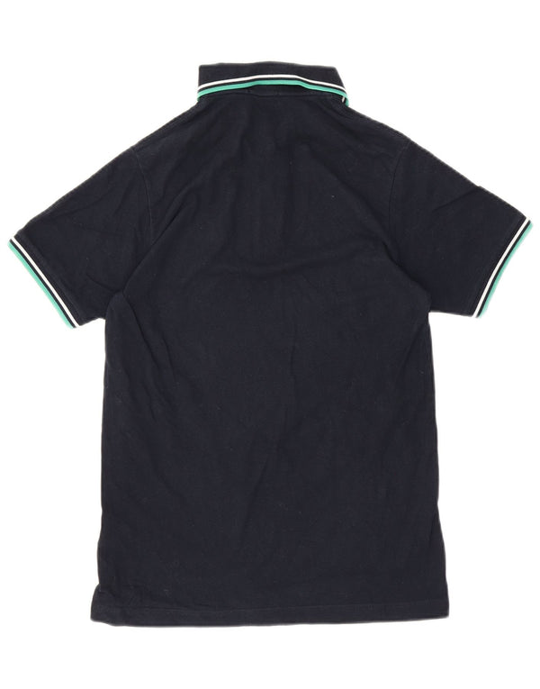 Fred Perry Boys Polo πουκάμισο 13-14 ετών Navy Blue Cotton