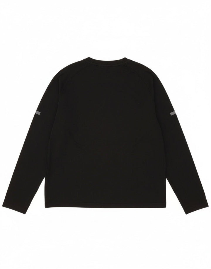 Russell Athletic Boys Dri-Power Μπλούζα μακρυμάνικη 10-11 ετών Μεγάλο Μαύρο