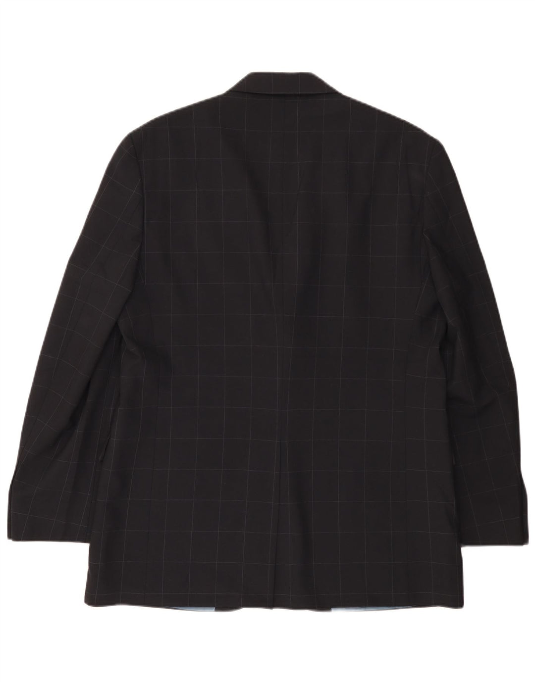 Marks & Spencer Ανδρικό μπλέιζερ με 3 κουμπιά μπουφάν UK 42 Large Navy Blue Check