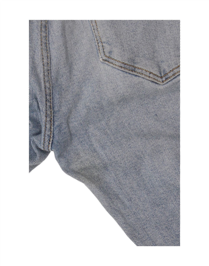 Zara Womens Distressed Slim Jeans EU 38 Small W28 L28 Blue
