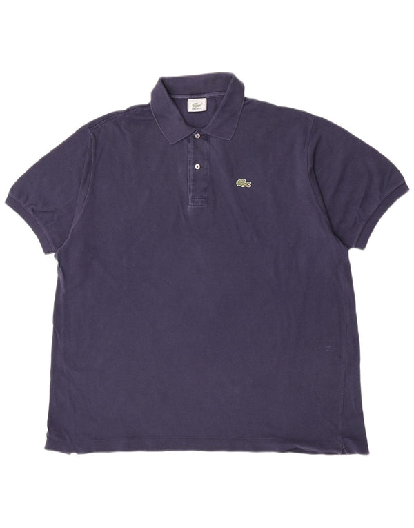 Ανδρικό πουκάμισο πόλο Lacoste, μέγεθος 7 2XL Navy Blue