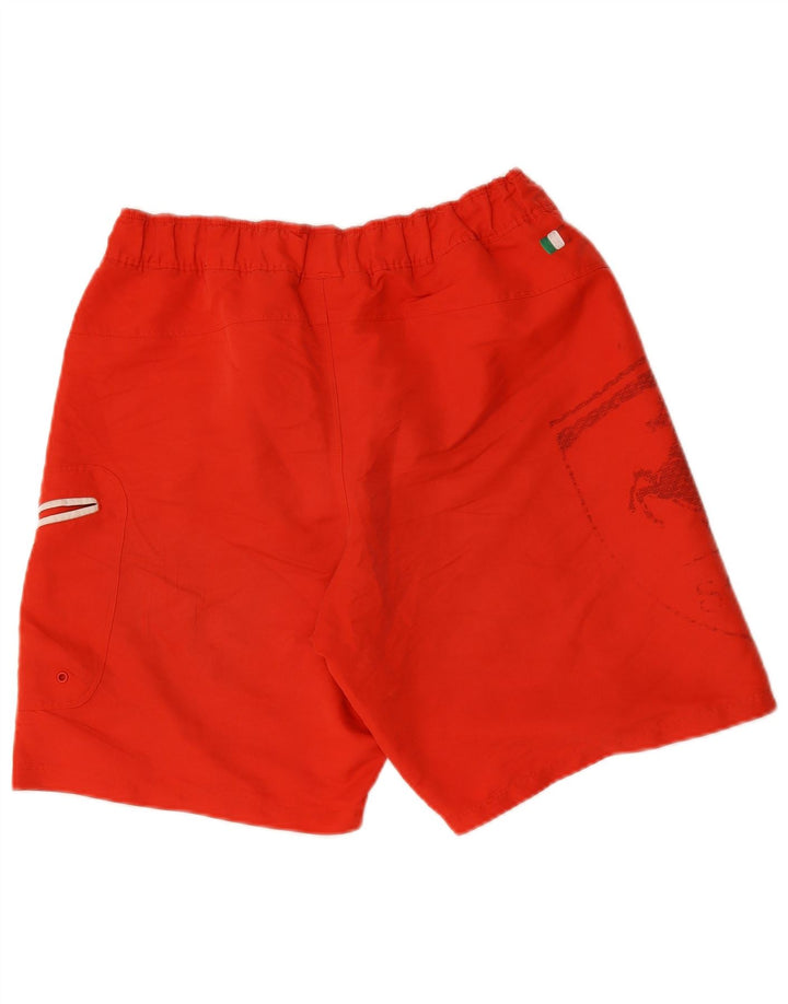 Puma Ανδρικό γραφικό σορτς κολύμβησης Ferrari μεσαίο κόκκινο πολυεστέρα