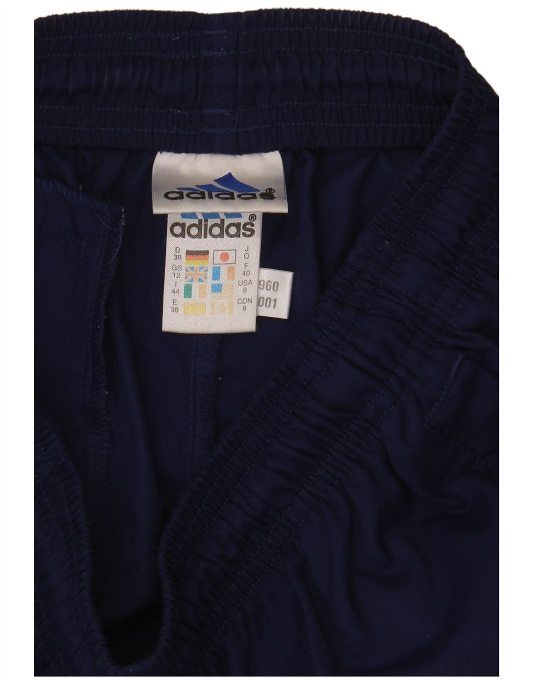 Γυναικείο αθλητικό σορτς Adidas UK 12 Medium Navy Blue Polyester