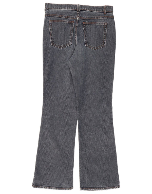 Marks & Spencer Γυναικεία Bootcut Jeans UK 12 Medium W30 L30 Blue Cotton