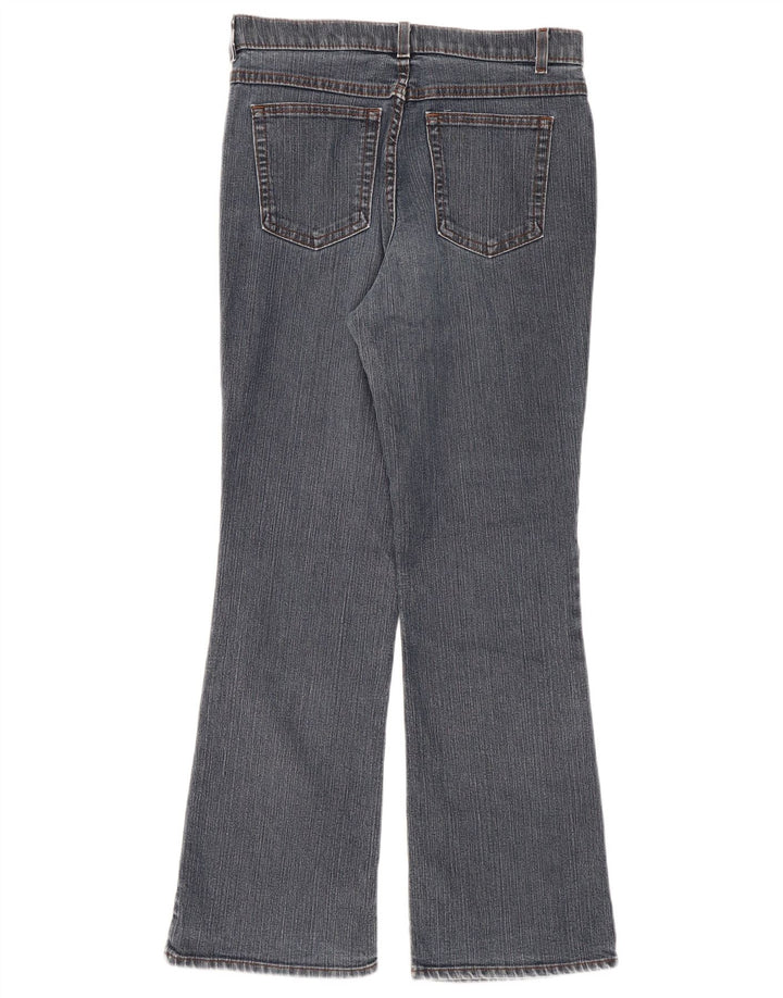 Marks & Spencer Γυναικεία Bootcut Jeans UK 12 Medium W30 L30 Blue Cotton