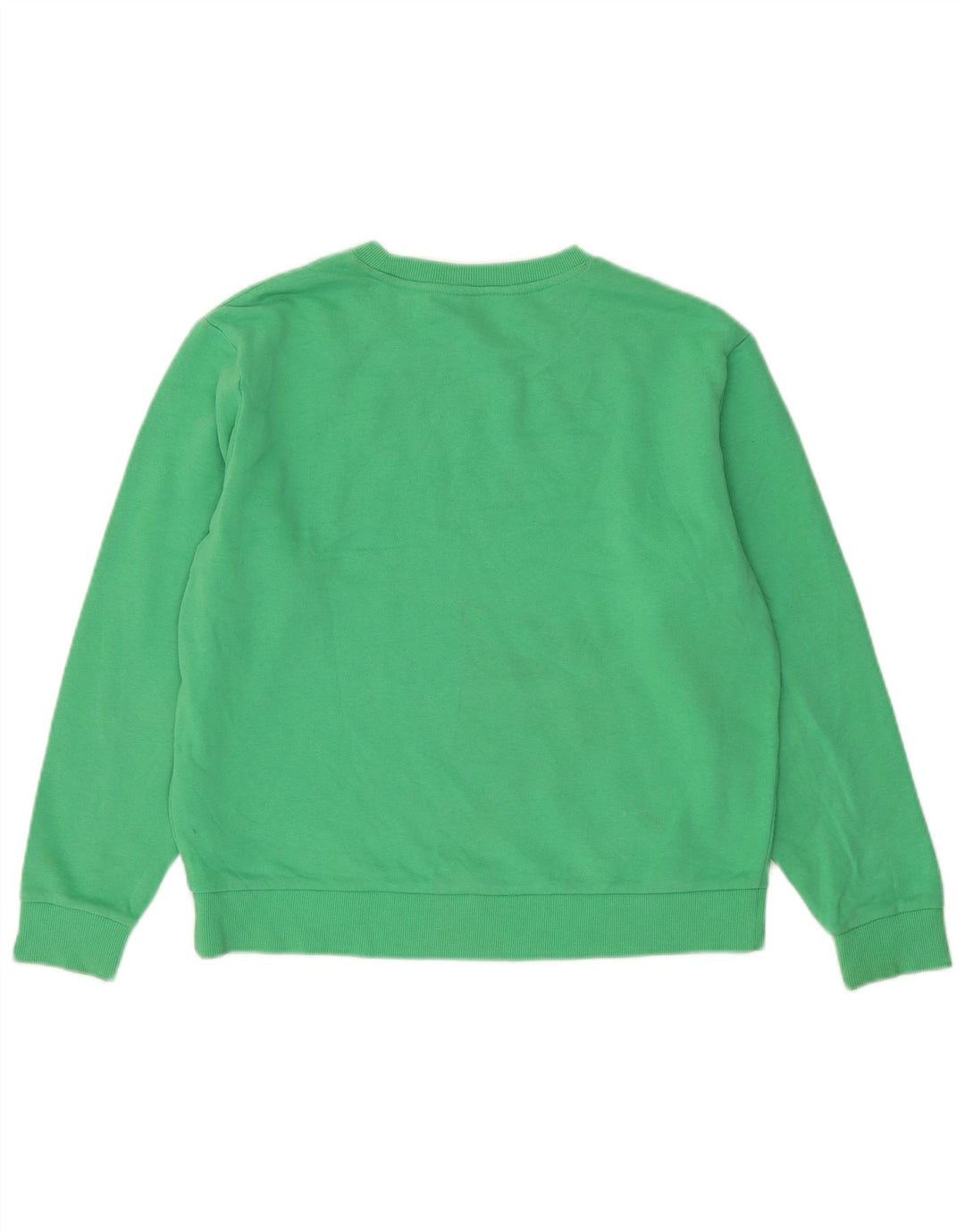 Marks & Spencer Γυναικεία φούτερ μεγάλου μεγέθους Jumper UK 10 Μικρό πράσινο βαμβακερό