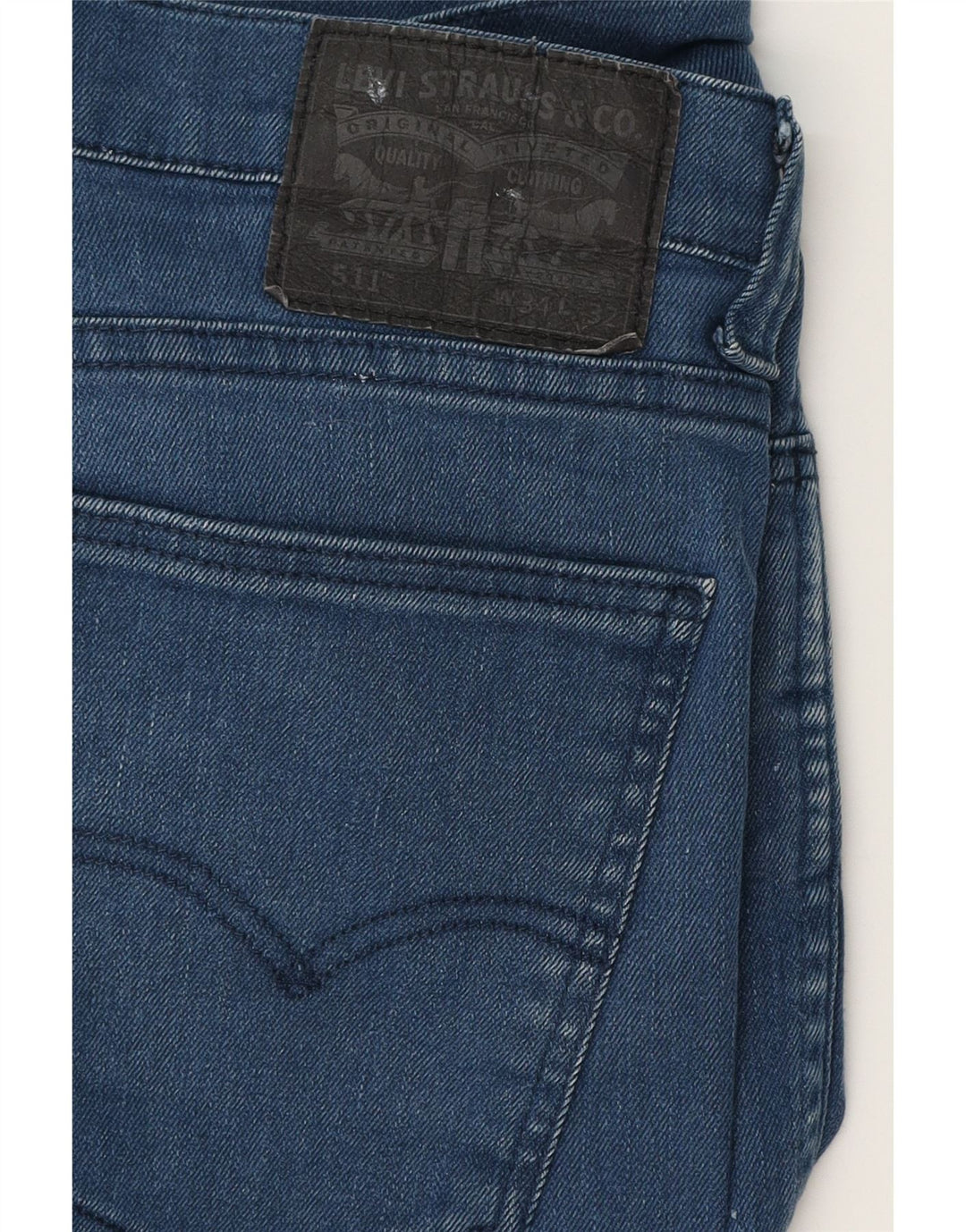 LEVI'S Ανδρικό 511 Slim Jeans W31 L30 Blue Cotton