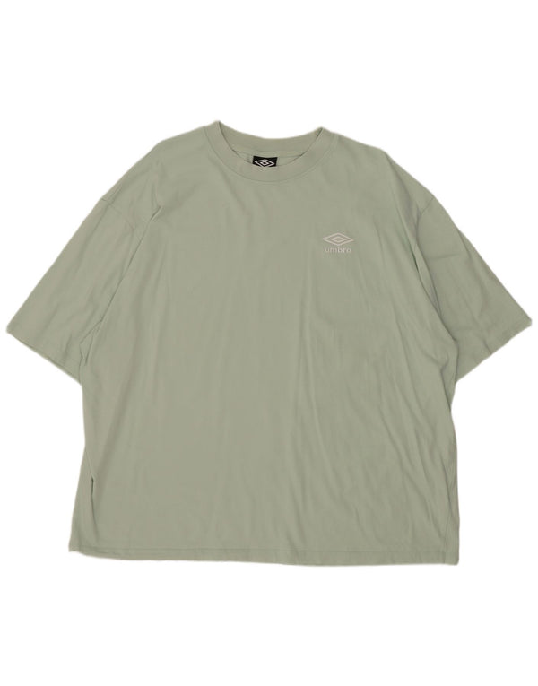 Ανδρικό T-Shirt Umbro Top 2XL Πράσινο βαμβακερό