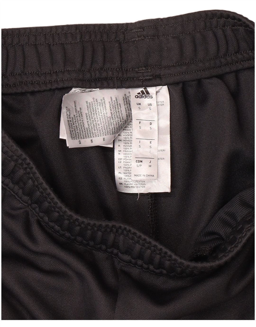 ADIDAS Ανδρικές φόρμες ράγκμπι Munster Παντελόνια Joggers Μικρό μαύρο πολυεστέρα