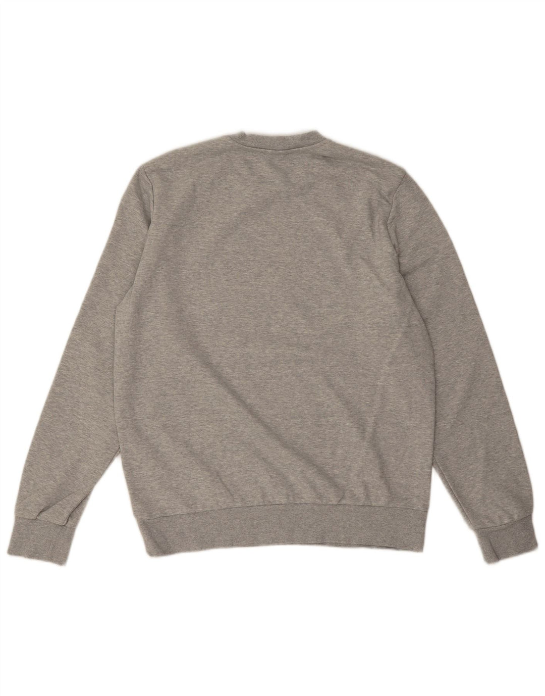 Diesel ανδρικό γραφικό φούτερ Jumper Μεγάλο γκρι βαμβακερό