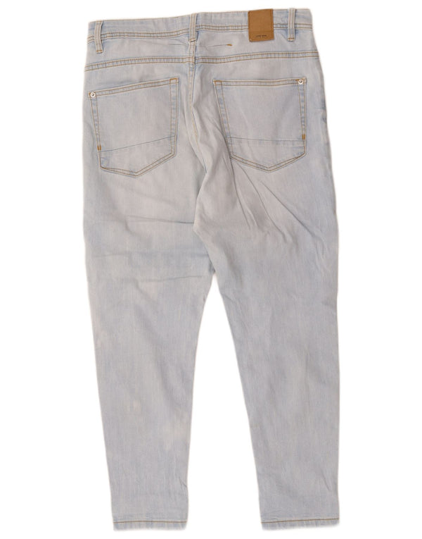 Zara Γυναικείο στενό τζιν EU 40 Medium W30 L25 Μπλε βαμβακερό