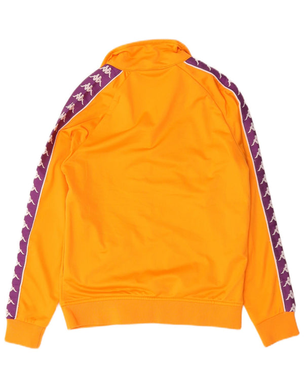 Γυναικεία φόρμα γραφικών Kappa Top Jacket UK 10 Small Orange Colourblock
