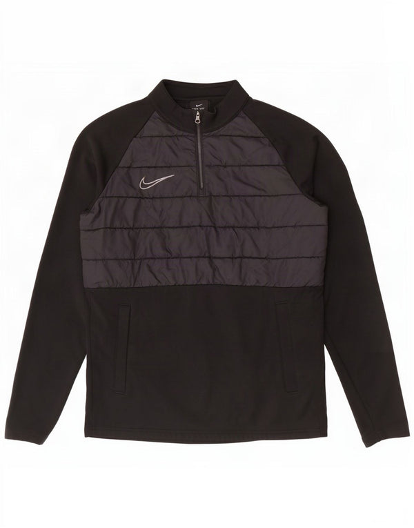 Ανδρική φόρμα πουλόβερ με φερμουάρ Nike Dri Fit Top Small Colourblock