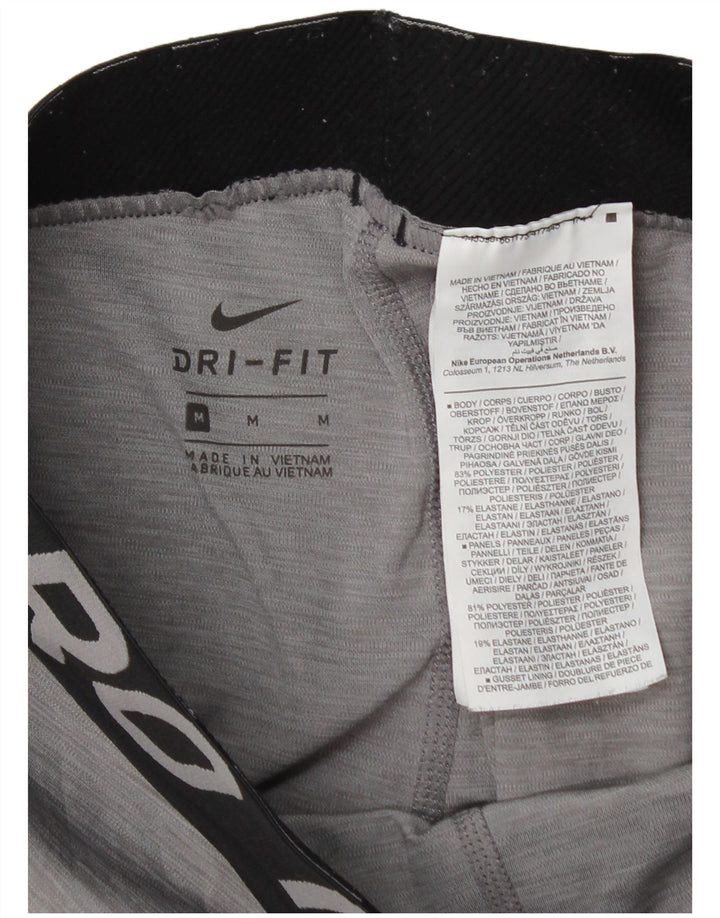 Γραφικά κολάν Nike Nike Dri Fit UK 12 Medium Grey Colourblock