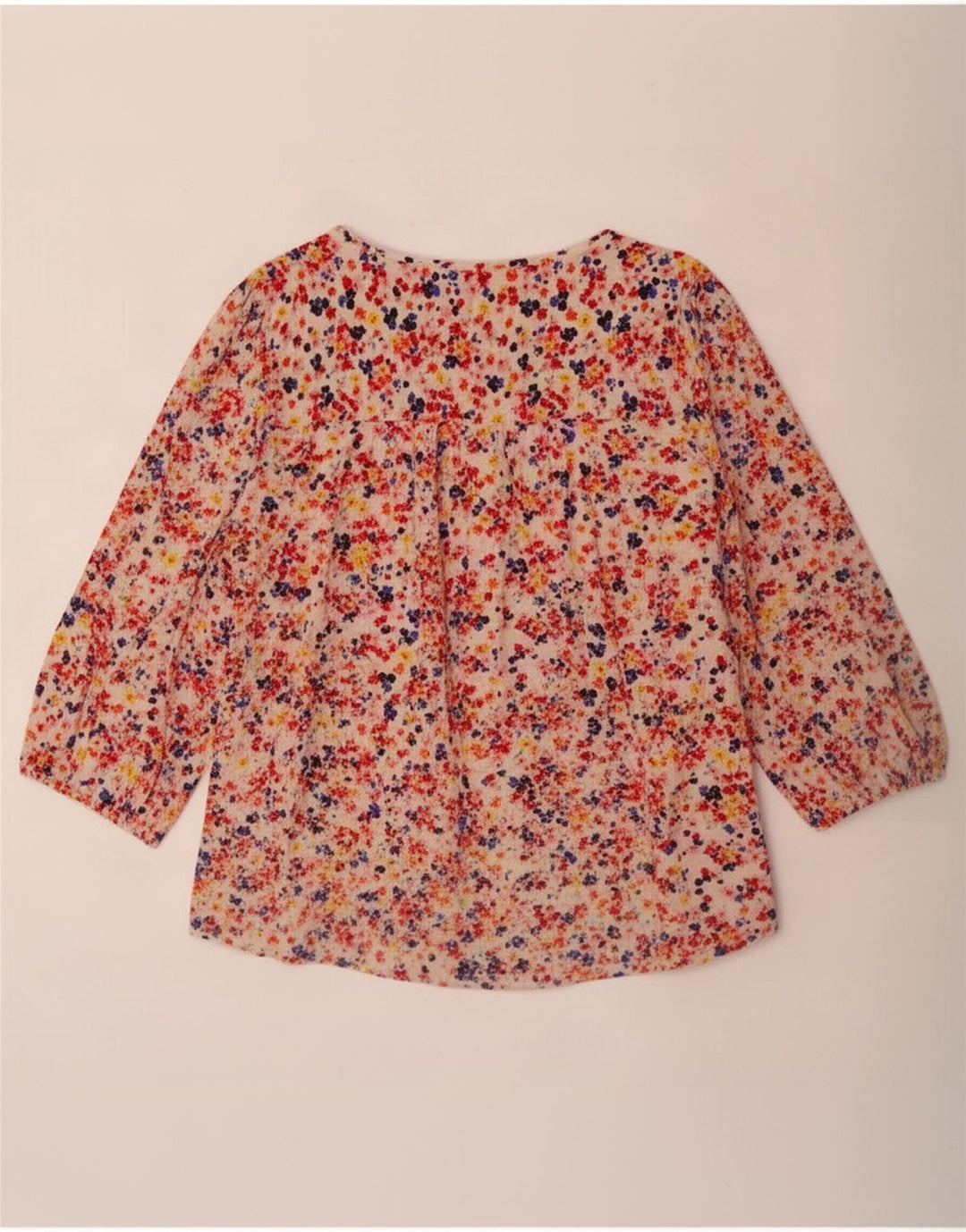 Marks & Spencer Γυναικεία μπλούζα 3/4 μανίκια τοπ UK 18 XL πολύχρωμη
