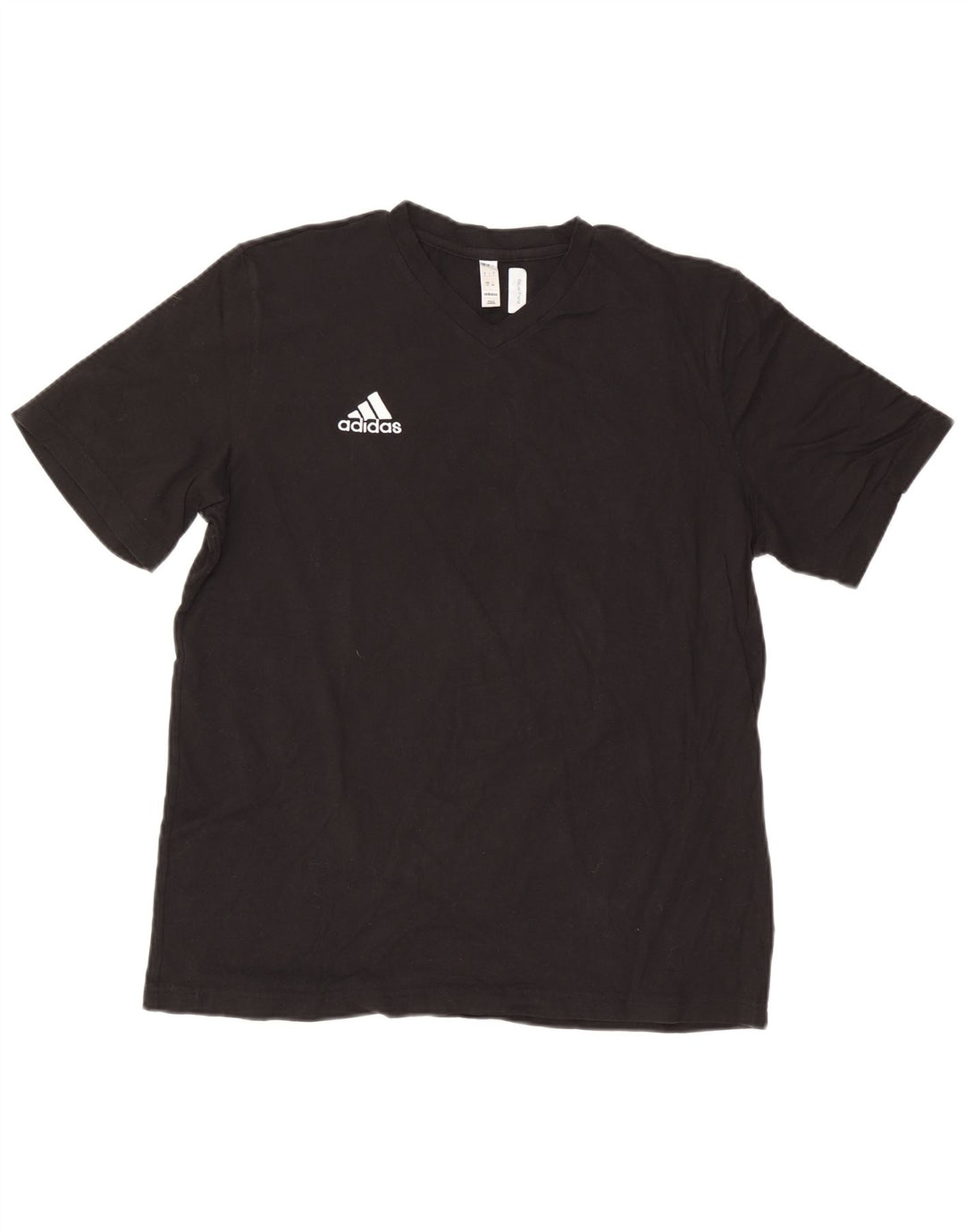Ανδρικό T-Shirt Adidas Top μεγάλο μαύρο βαμβακερό