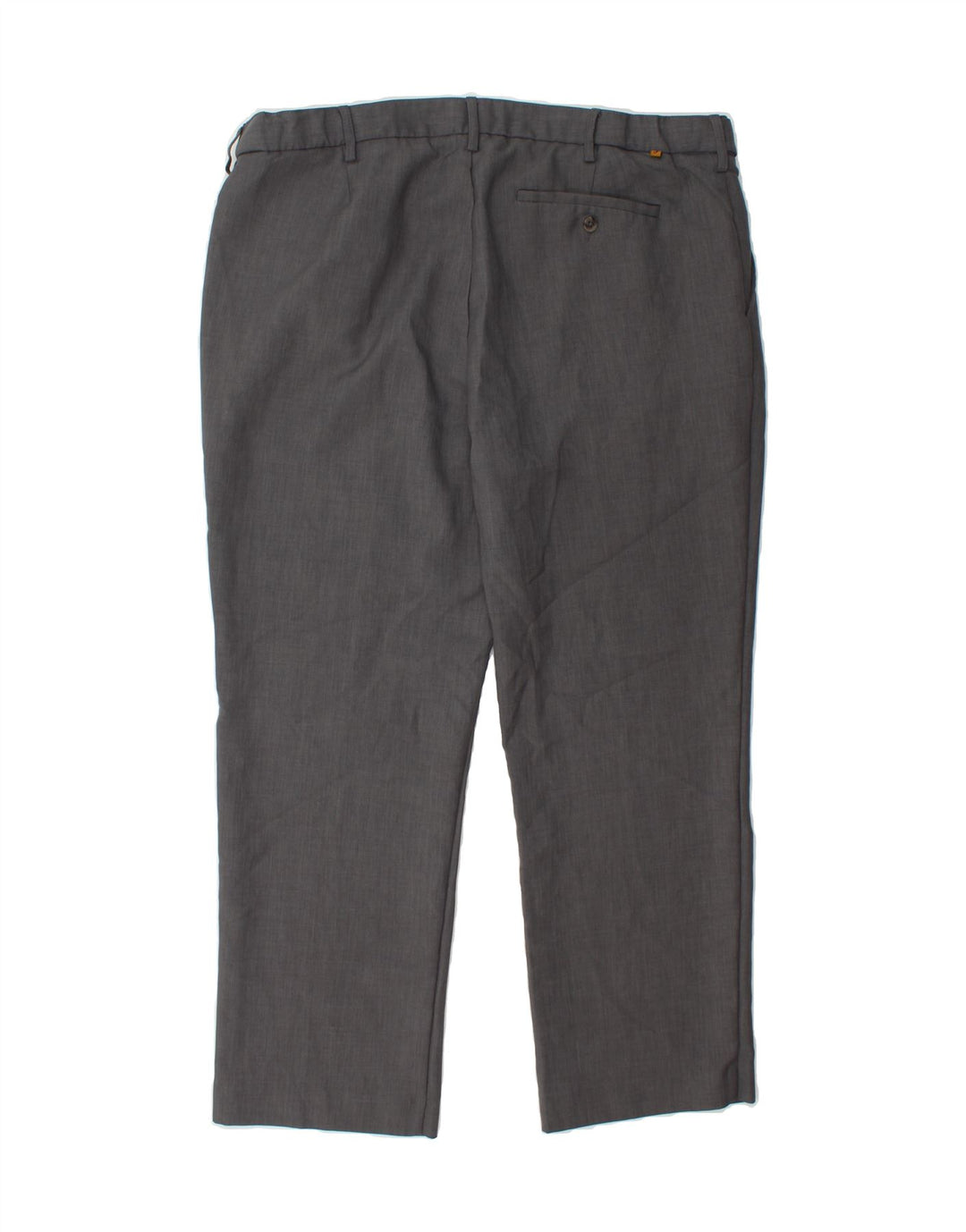 FARAH Mens Straight Casual Trousers W40 L29 Grey Polyester Vintage Farah and Second-Hand Farah from Messina Hembry 
